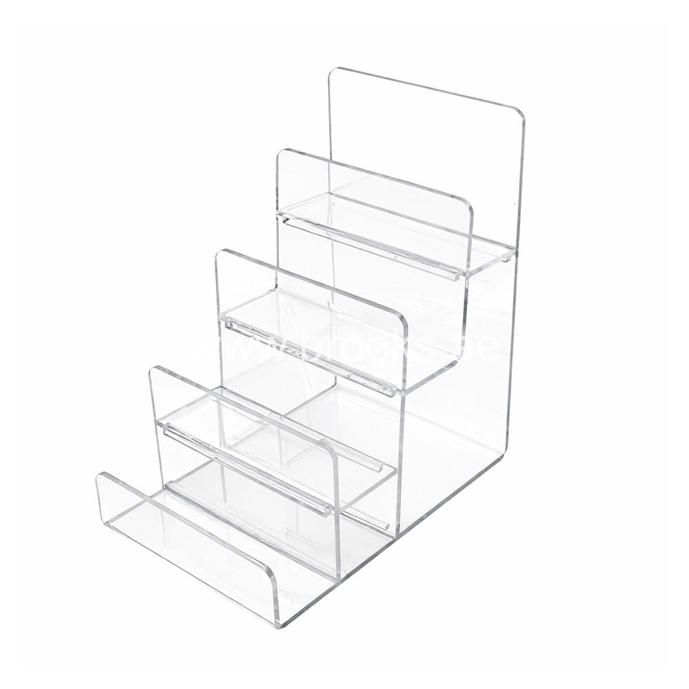 Veelex Clear Acrylic Wallet Display Stand 4 Layer 