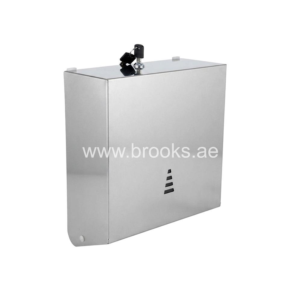 Wall Mounted Tissue Dispenser Silver 
